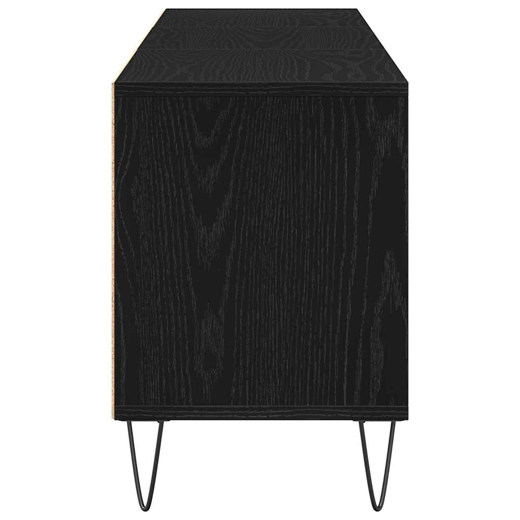 TV ormar 150 x 30 x 44,5 cm Crni hrast Konstruirano drvo