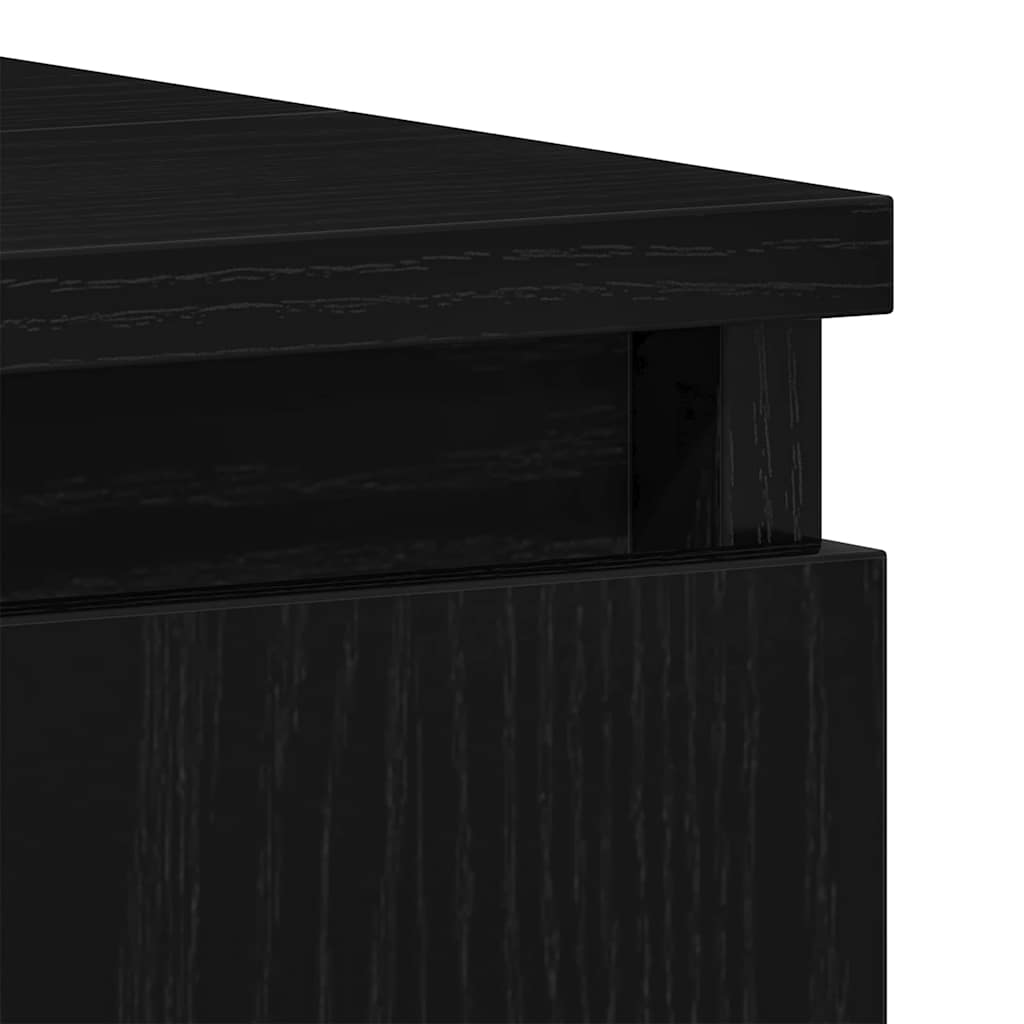 Kupaonski ormarić za sudoper Crni hrast 65 x 33 x 60 cm