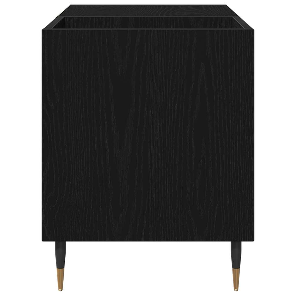 Ormar za ploče Crni hrast 85 x 38 x 48 cm Konstruirano drvo