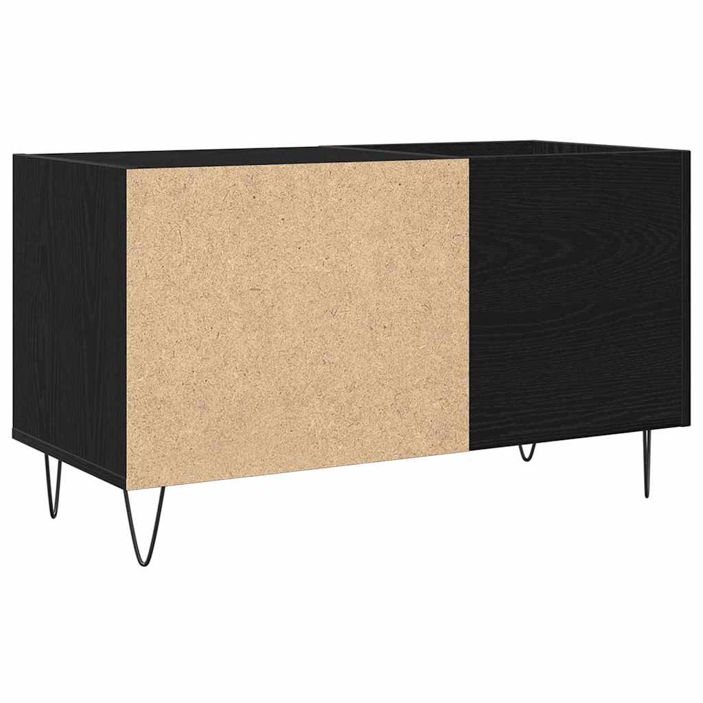 Ormar za ploče Crni hrast 85 x 38 x 48 cm Konstruirano drvo