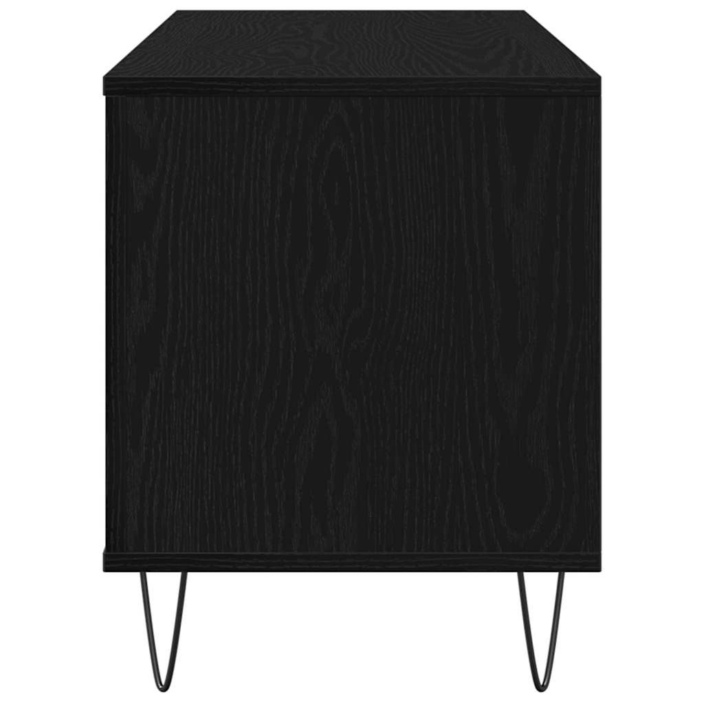 Ormar za ploče Crni hrast 100 x 38 x 48 cm Konstruirano drvo