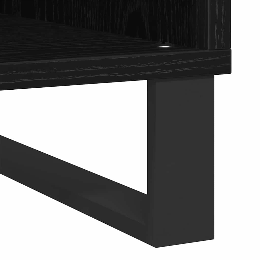 Ormar za ploče Crni hrast 100 x 38 x 48 cm Konstruirano drvo