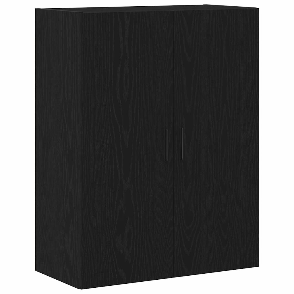 Kabinetski zidni Crni hrast 69,5 x 34 x 90 cm Konstruirano drvo