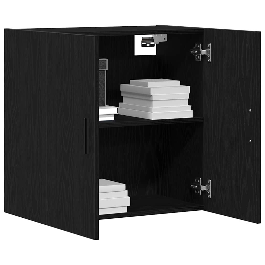 Kabinetski zidni 60 x 31 x 60 cm Konstruirano drvo Crni hrast