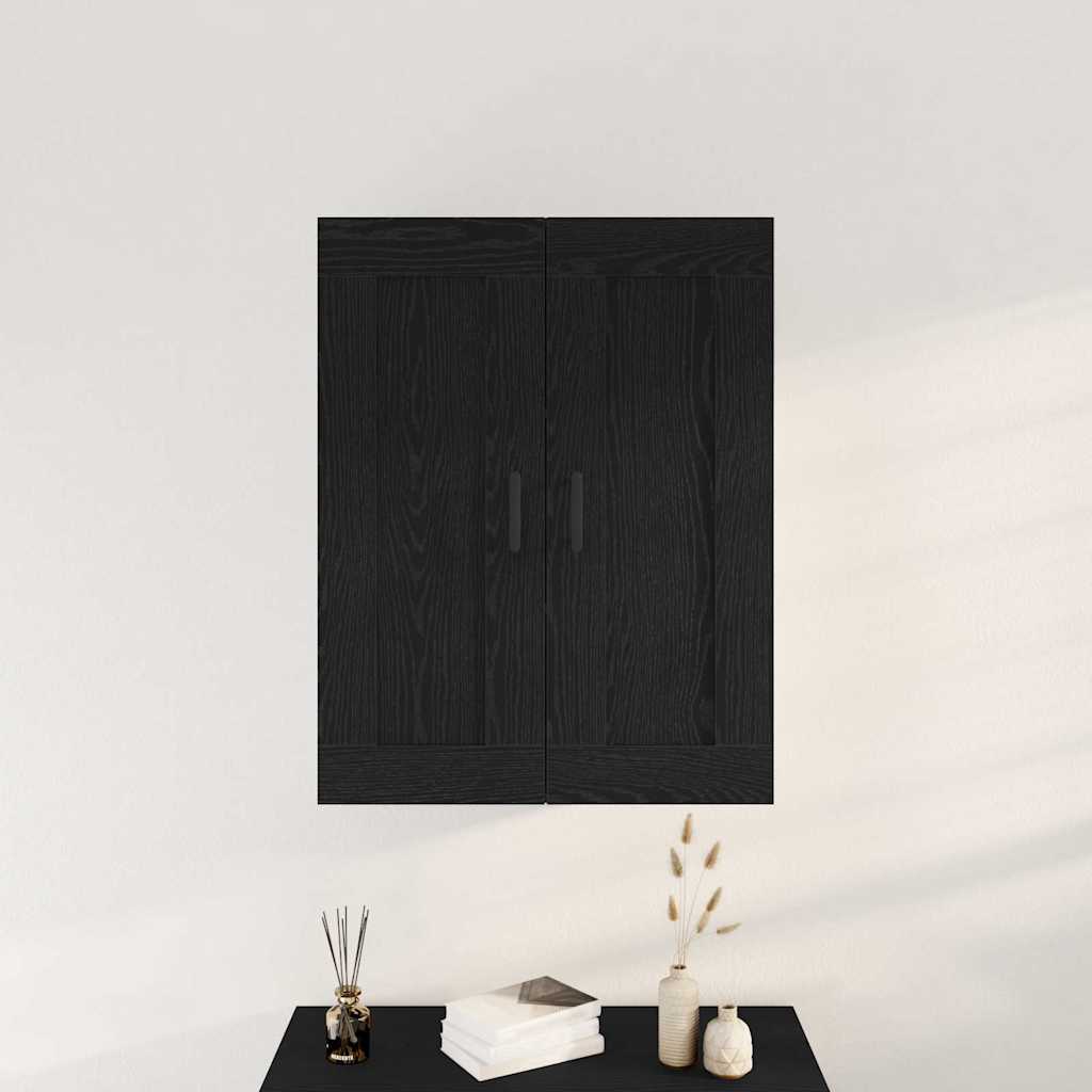 Kabinetski zidni Crni hrast 69,5 x 34 x 90 cm Konstruirano drvo