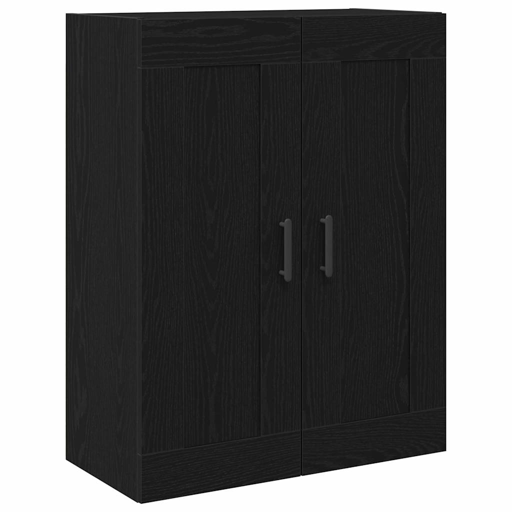 Kabinetski zidni Crni hrast 69,5 x 34 x 90 cm Konstruirano drvo