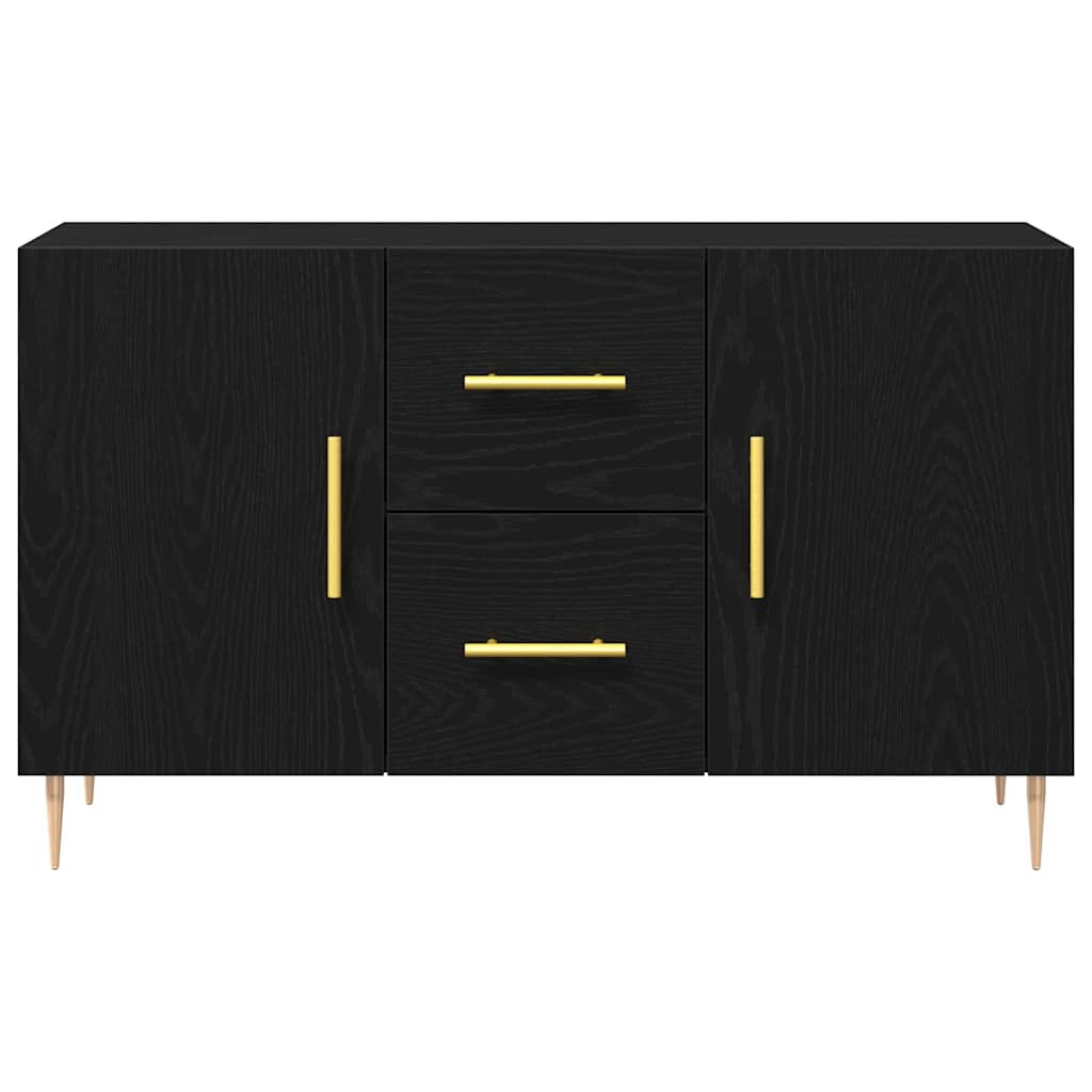 Kreveta Crni hrast 100 x 36 x 60 cm Konstruirano drvo