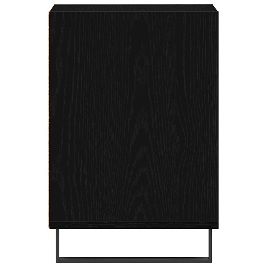 Set TV komoda Crni hrast 100 x 35 x 55 cm Konstruirano drvo