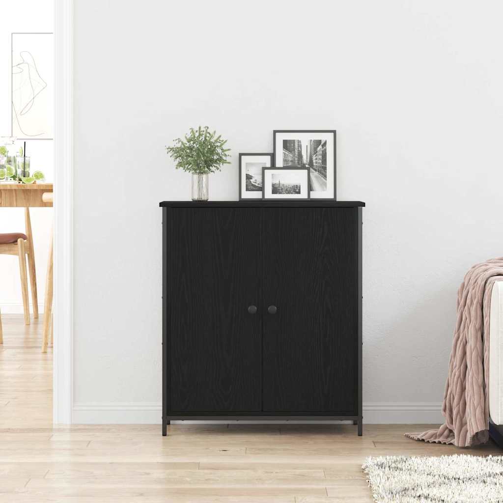 Kreveta Crni hrast 70 x 30 x 80 cm Konstruirano drvo