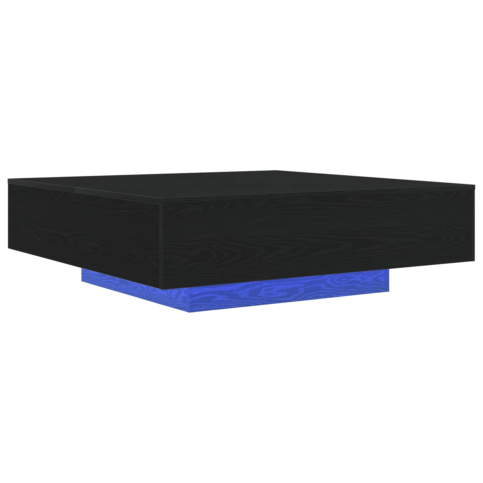 Kava Stol Crni hrast 100 x 100 x 31 cm Konstruirano drvo