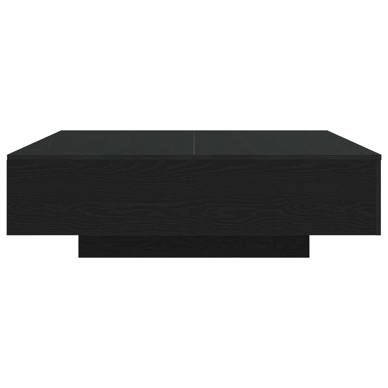 Kava Stol Crni hrast 100 x 100 x 31 cm Konstruirano drvo
