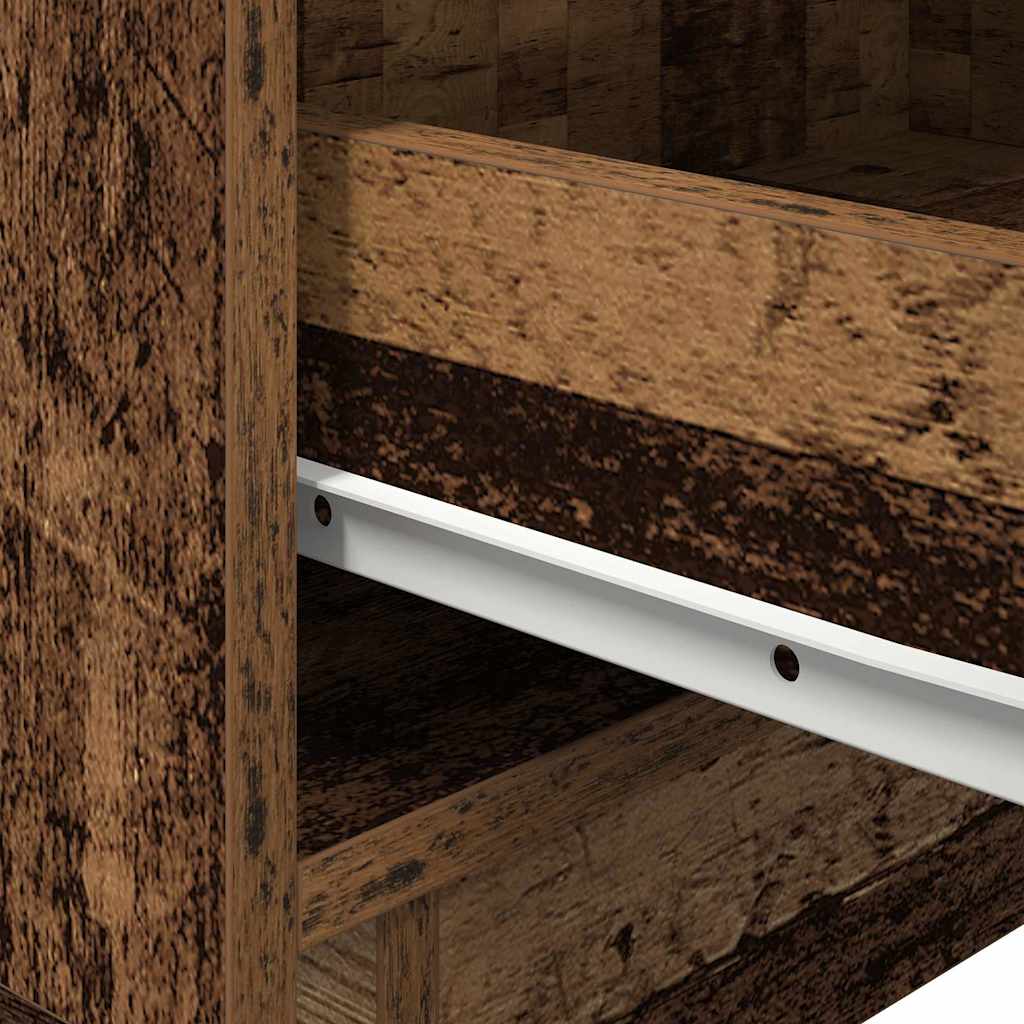 Noćni ormar 2 pcs Staro drvo 45 x 40 x 55 cm Konstruirano drvo