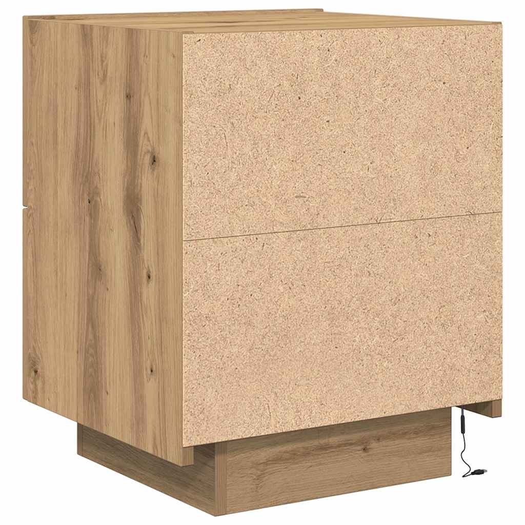 Noćni ormar Umjetnički hrast 45 x 40 x 55 cm Konstruirano drvo