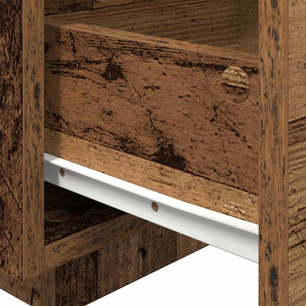 Noćni ormar Staro drvo 40 x 39 x 37 cm Konstruirano drvo