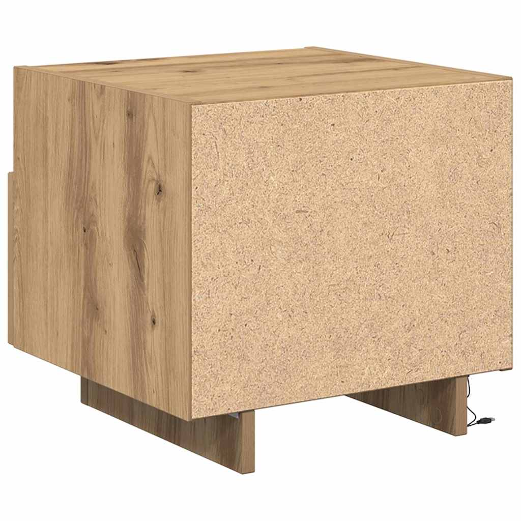 Noćni ormar Umjetnički hrast 40 x 39 x 37 cm Konstruirano drvo