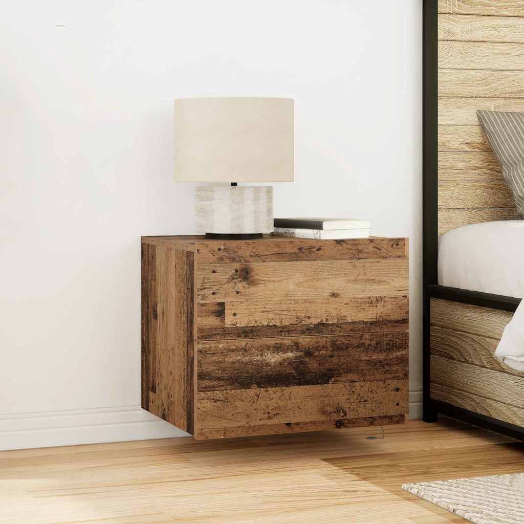 Noćni ormar Staro drvo 50 x 39 x 41 cm Konstruirano drvo