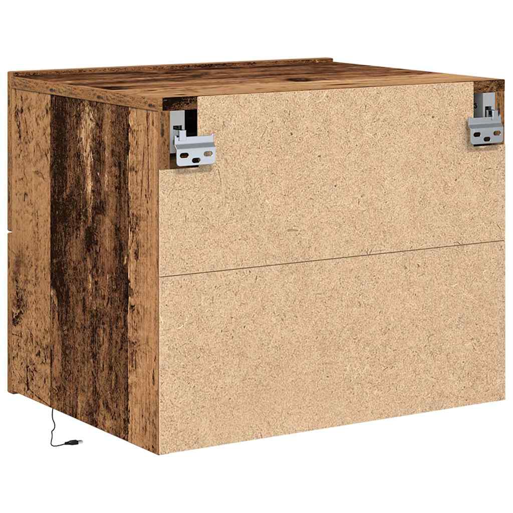 Noćni ormar Staro drvo 50 x 39 x 41 cm Konstruirano drvo