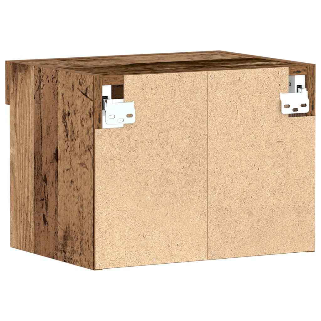 Set TV komoda Staro drvo 40 x 30 x 30 cm Konstruirano drvo