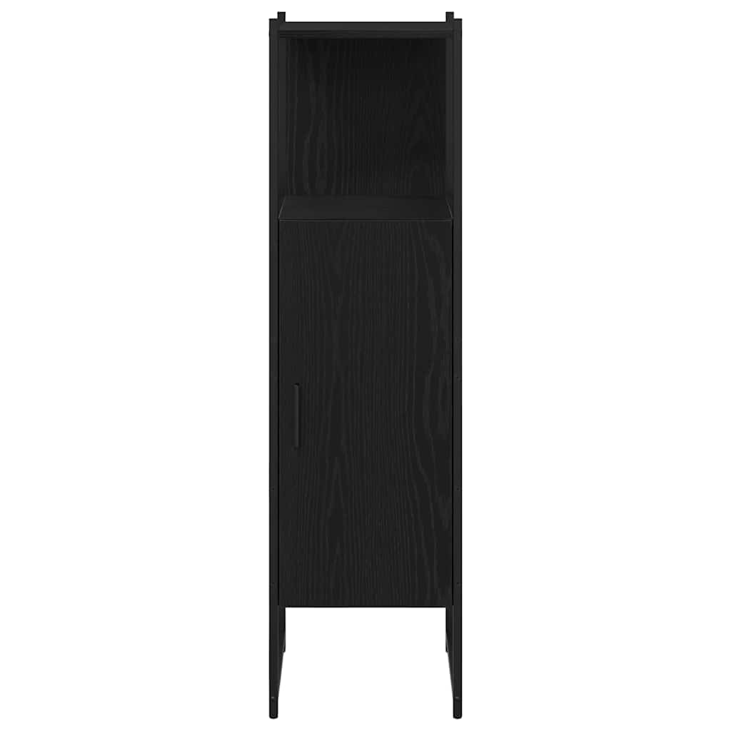 Set namještaja za kupaonicu Zidne Crni hrast 33 x 33 x 120,5 cm