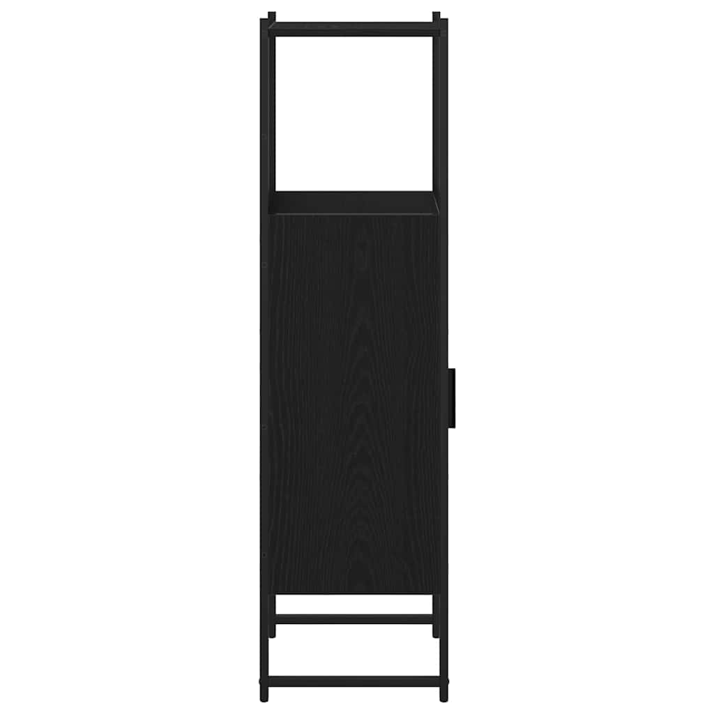 Set namještaja za kupaonicu Zidne Crni hrast 33 x 33 x 120,5 cm