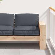 Jastuk Antracit 80 x 80 x 12 cm Oxford tkanina