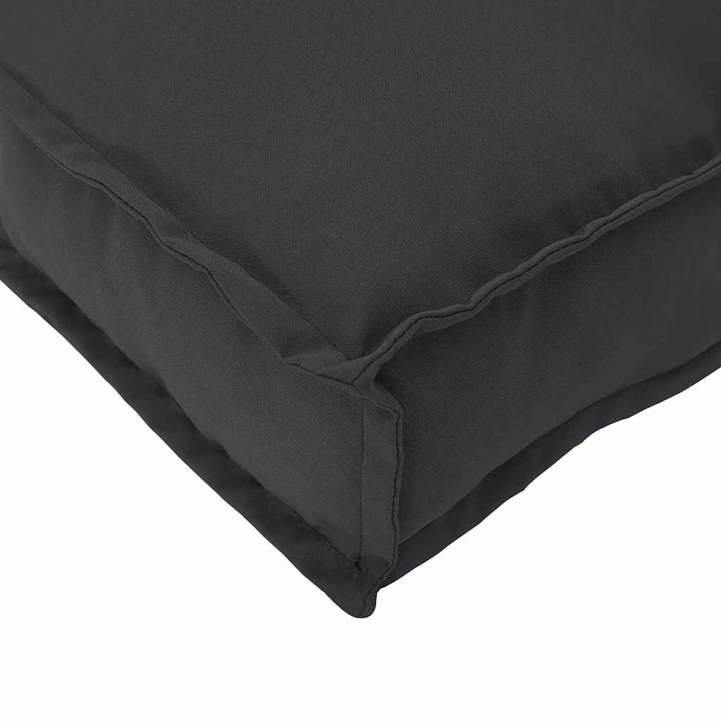 Jastuk Crna 80 x 80 x 12 cm Oxford tkanina