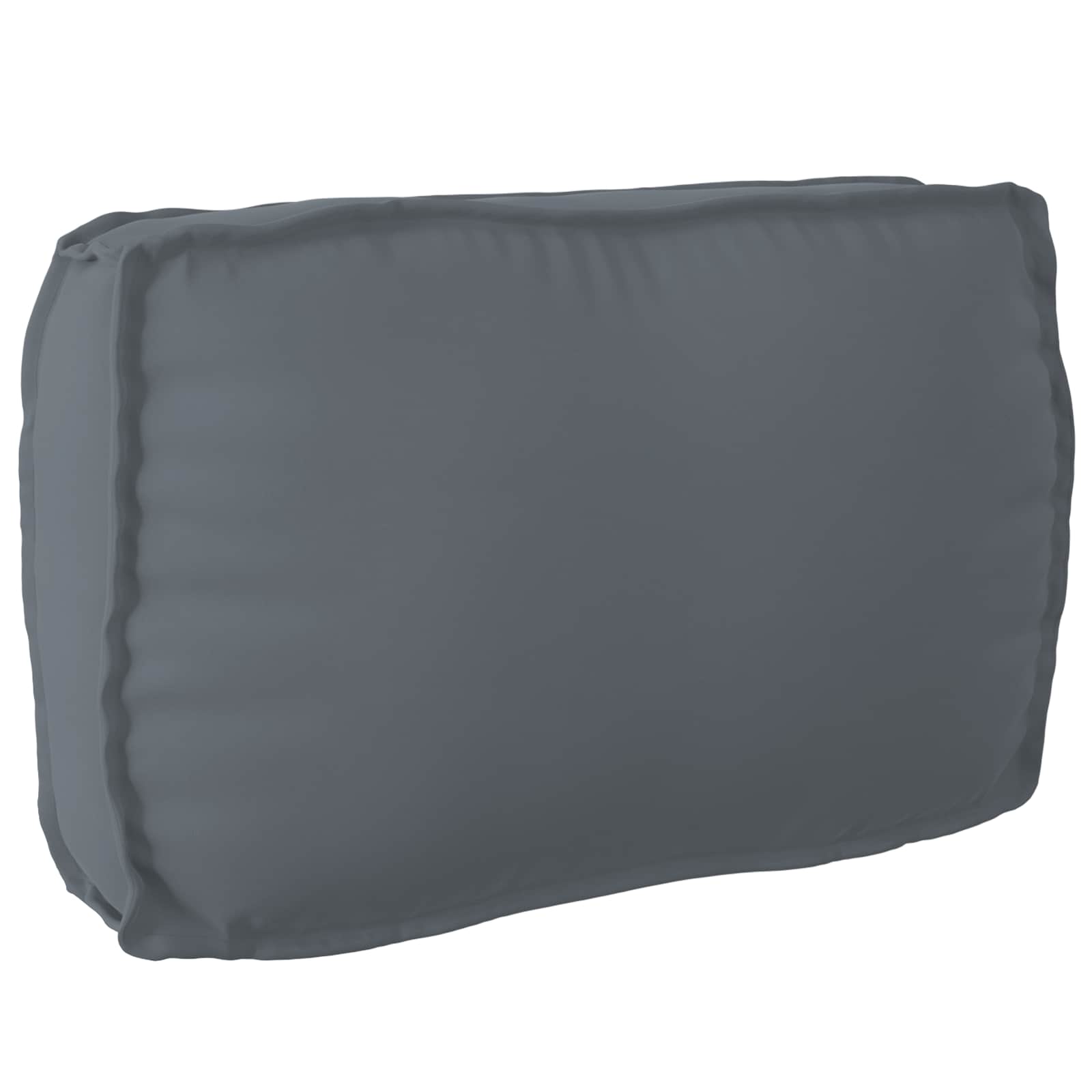 Jastuk Antracit 70 x 40 x 12 cm Oxford tkanina