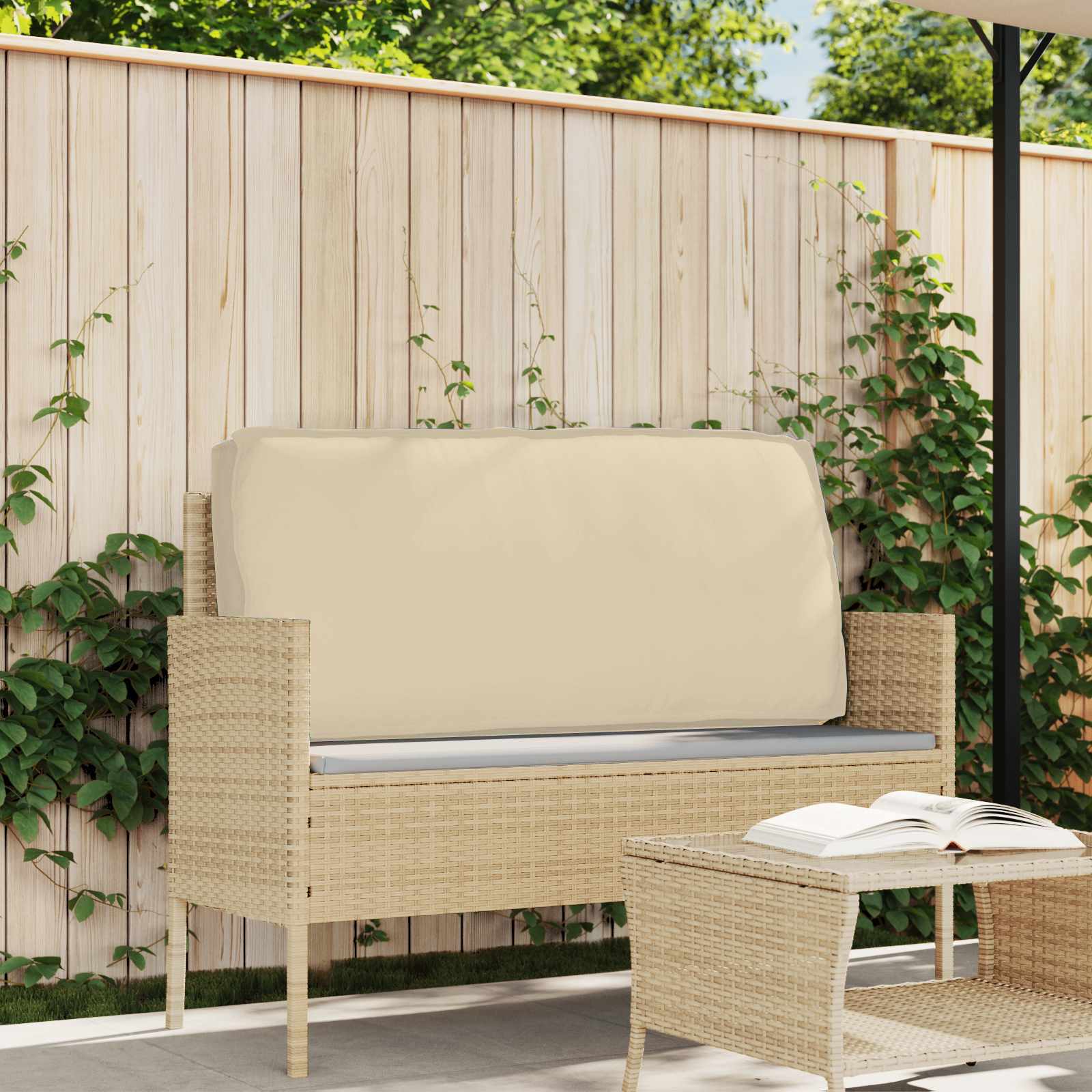 Jastuk Bež 120 x 60 x 12 cm Oxford tkanina