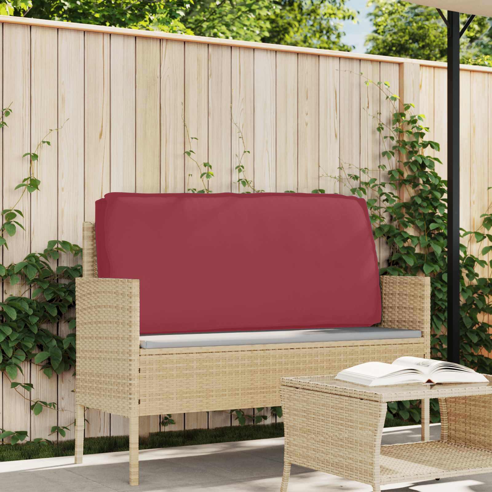 Jastuk Vinska crvena 120 x 60 x 12 cm Oxford tkanina