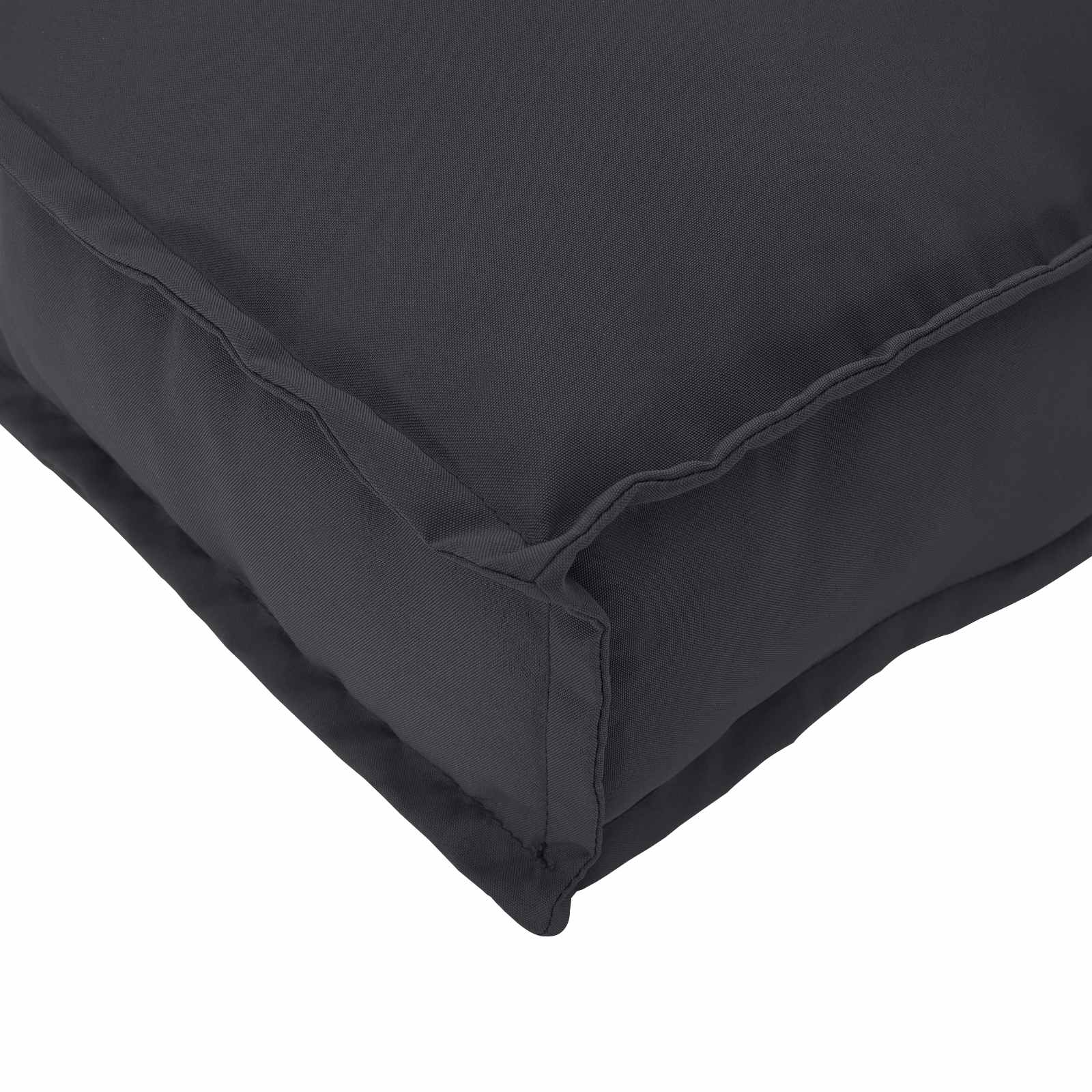 Jastuk Crna 120 x 80 x 12 cm Oxford tkanina