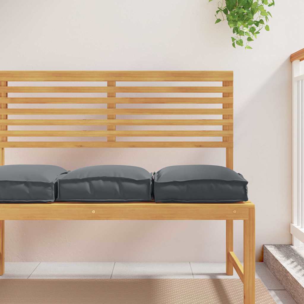 Jastuk 4 pcs Antracit 40 x 40 x 8 cm Oxford tkanina