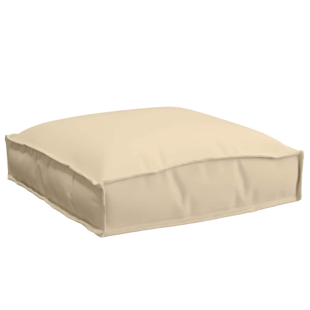 Jastuk 4 pcs Bež 40 x 40 x 8 cm Oxford tkanina