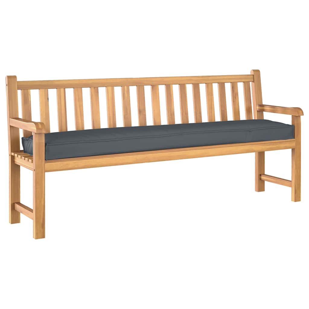 Jastučić za palete Antracit 180 x 40 x 8 cm Oxford tkanina
