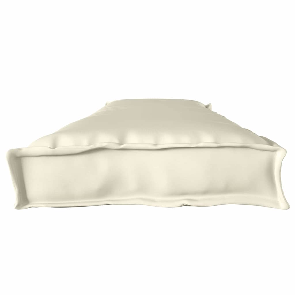Jastučić za palete Krema 180 x 40 x 8 cm Oxford tkanina