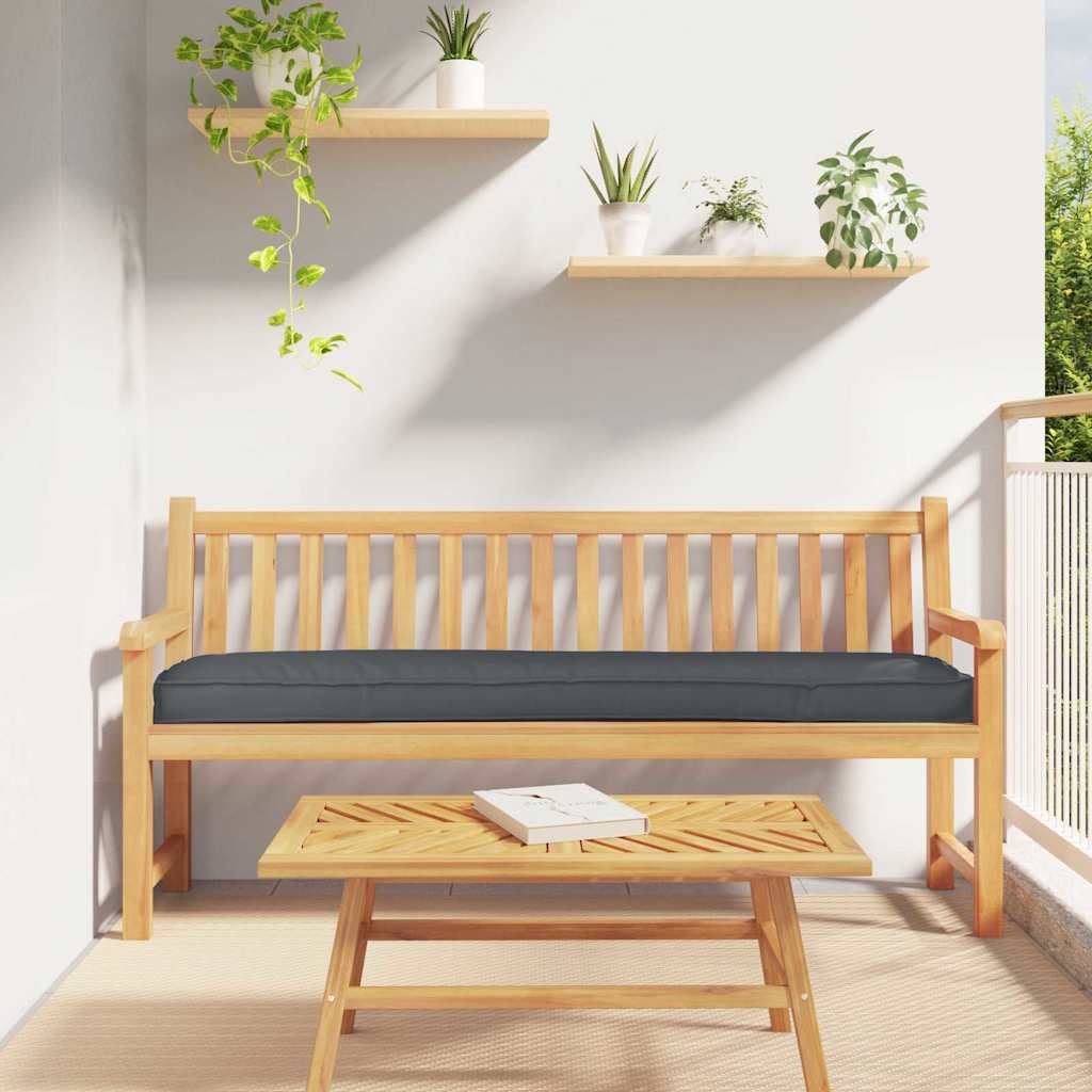 Jastučić za palete Antracit 200 x 40 x 8 cm Oxford tkanina
