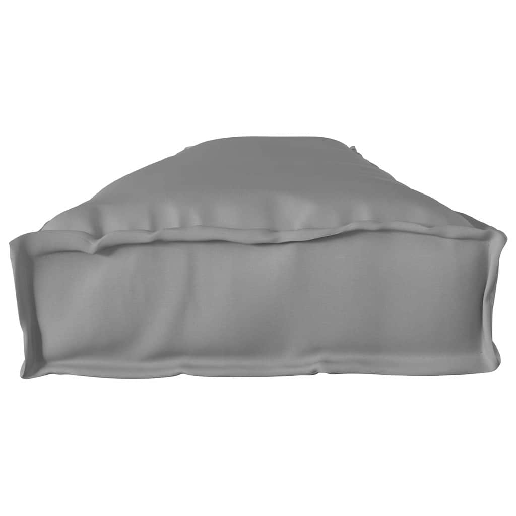 Jastučić za palete Siva 200 x 40 x 8 cm Oxford tkanina