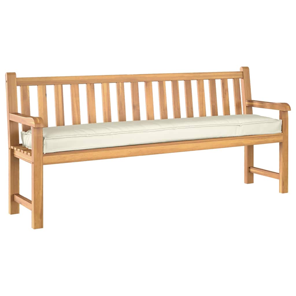 Jastučić za palete Krema 200 x 40 x 8 cm Oxford tkanina