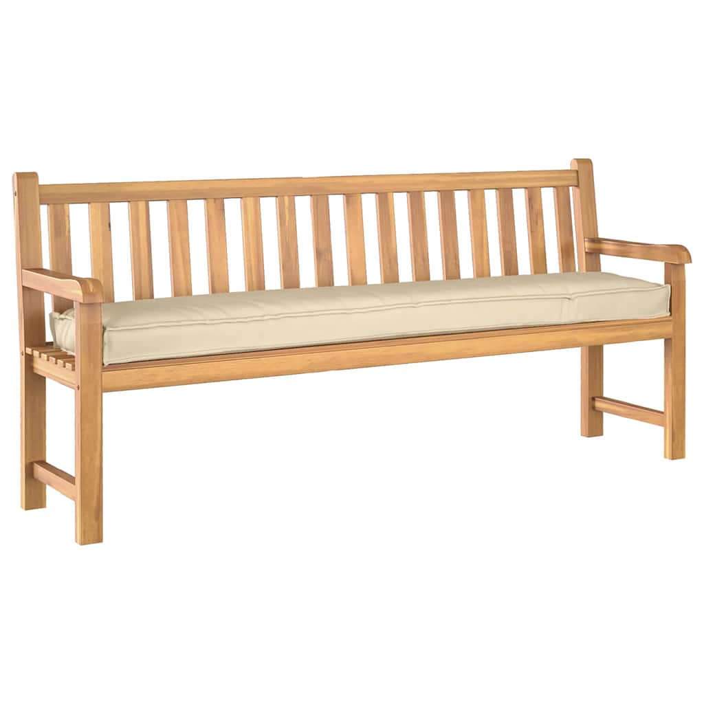 Jastučić za palete Bež 200 x 40 x 8 cm Oxford tkanina