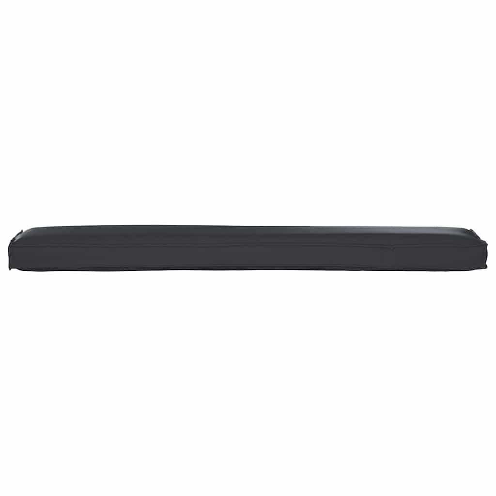 Jastučić za palete Crna 200 x 40 x 8 cm Oxford tkanina