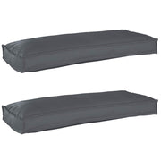 Set jastučića za palete 2 pcs Antracit 100 x 40 x 8 cm