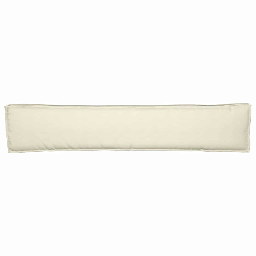 Set jastučića za palete 2 pcs Krema 200 x 40 x 8 cm