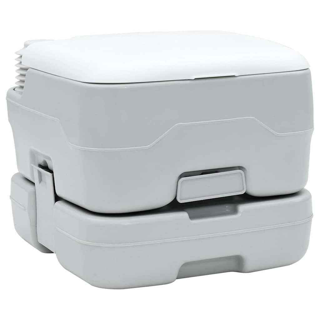 Kamperski WC Siva i bijela 41,5 x 36,5 x 30 cm Polietilen