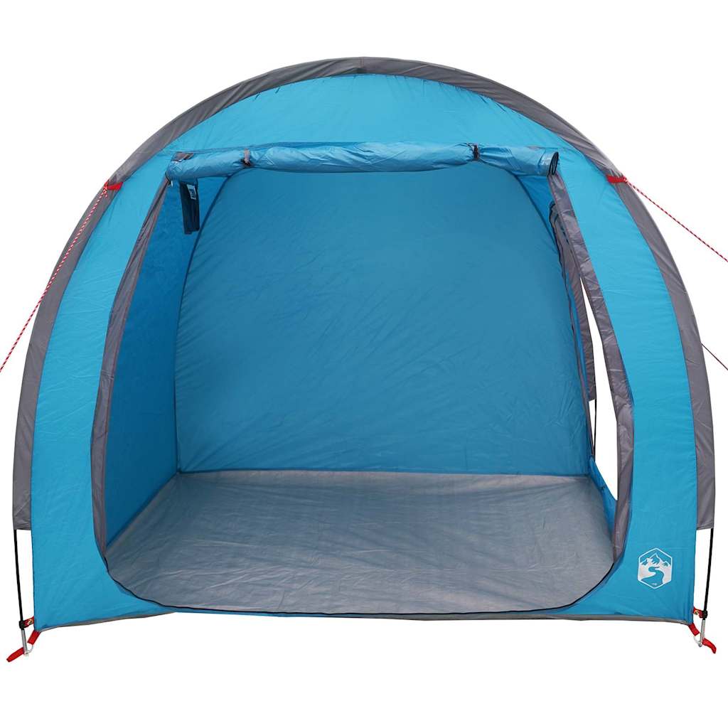Šator za spremanje bicikala s krovom Plava 218 x 156 x 180 cm