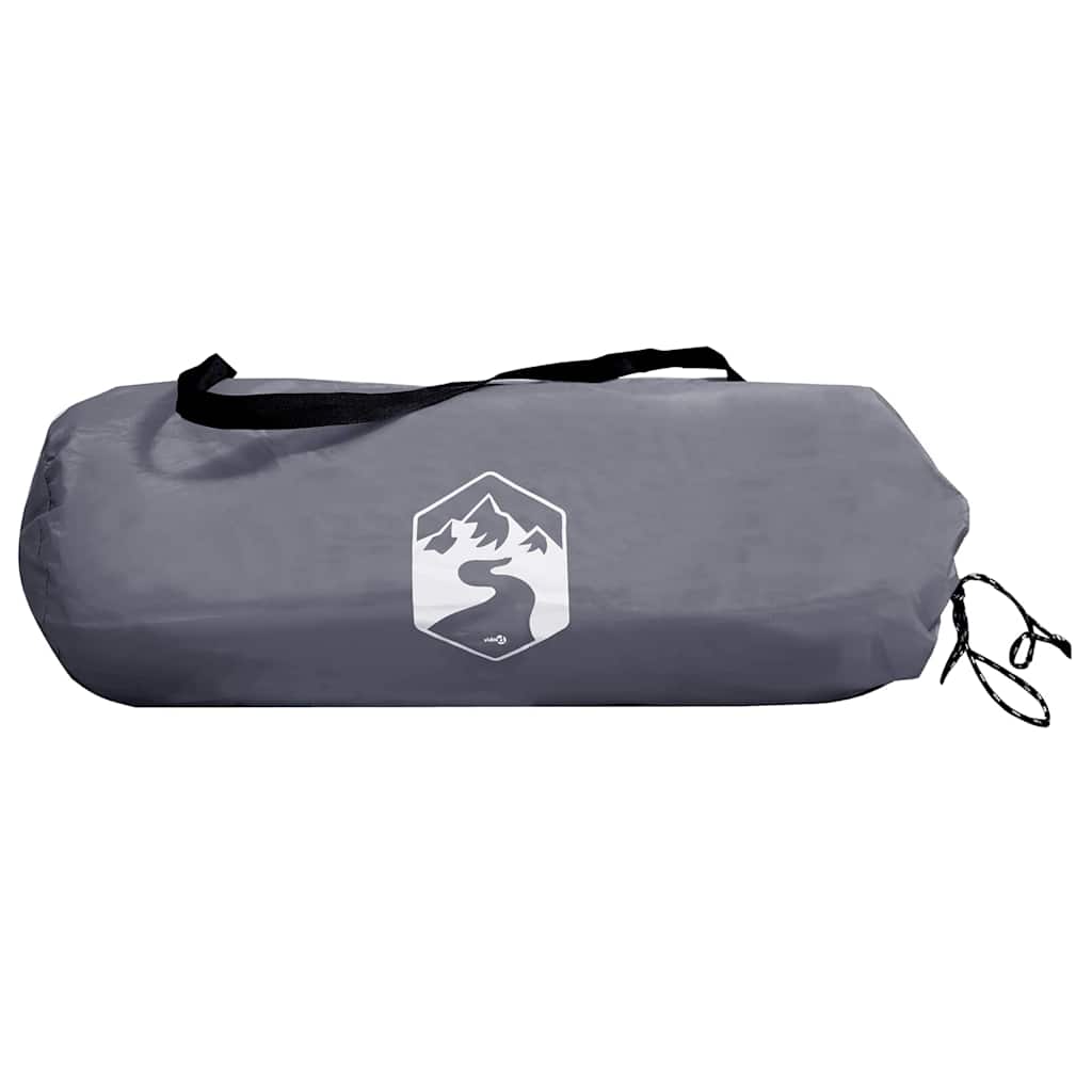 Šator s krovom s pohranom Siva i crna 236 x 150 x 136 cm