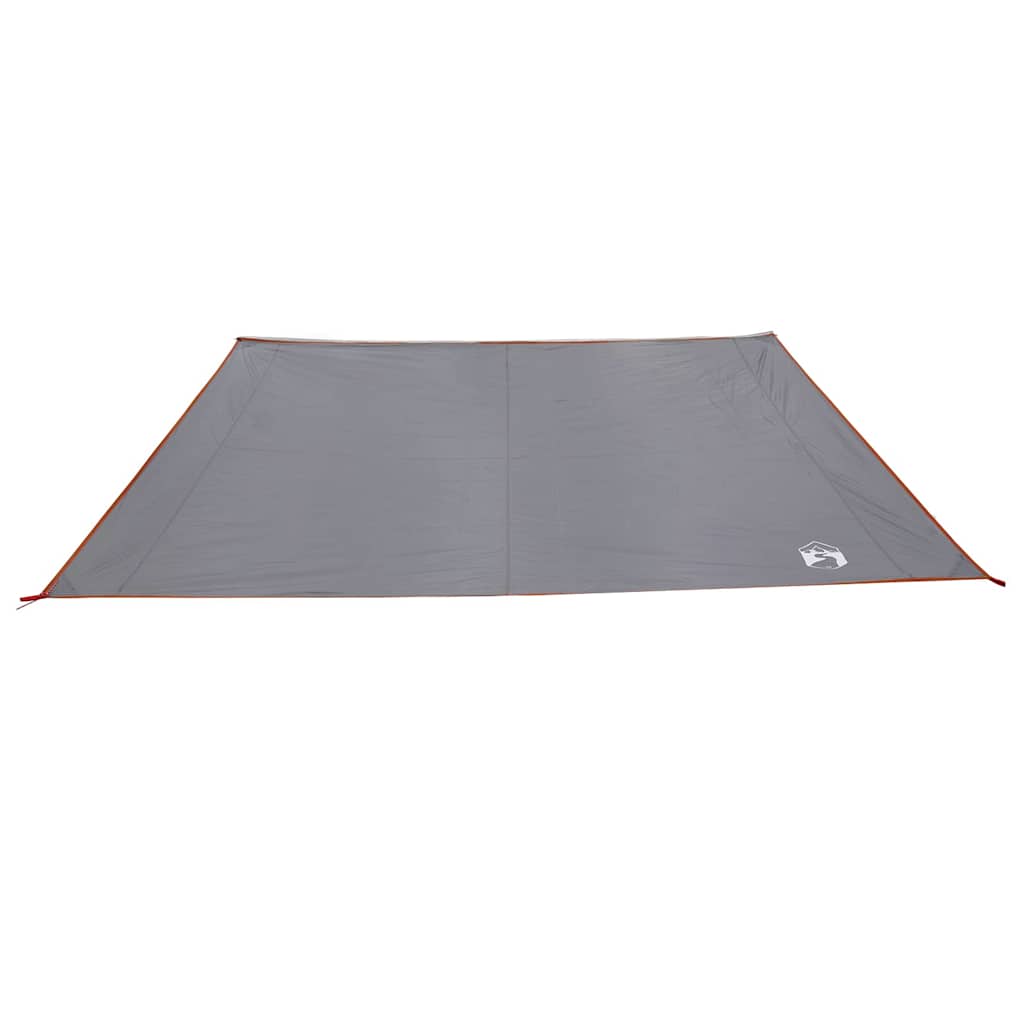 Platno otporno na vodu s krovom Siva i narančasta 240 x 350 cm