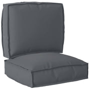Set jastučića za palete 2 pcs Antracit Oxford tkanina