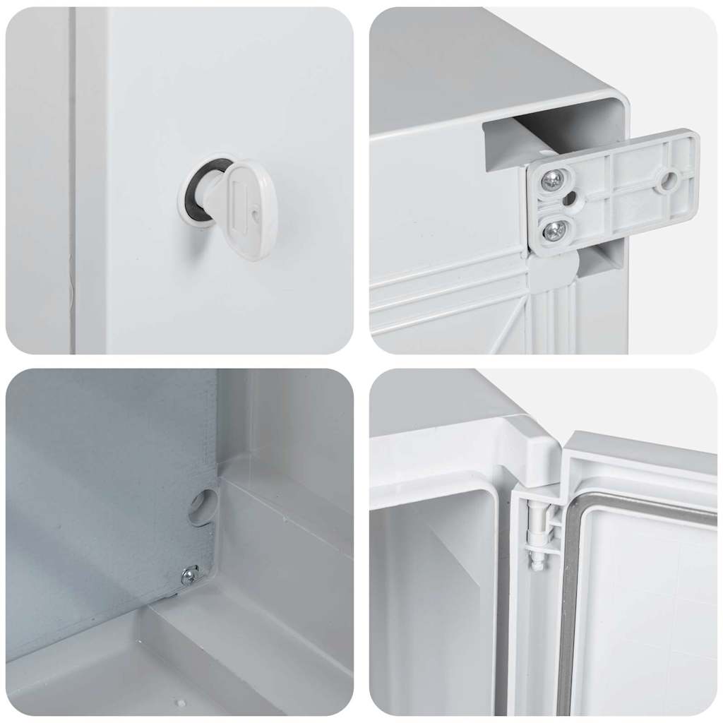 Upravljački ormar Siva 32 x 13 x 30 cm ABS plastika