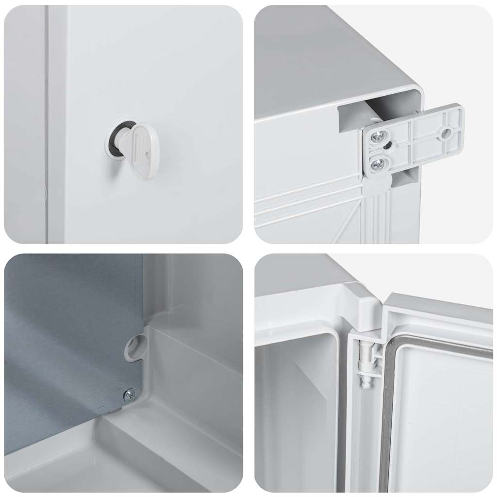 Upravljački ormar Siva 47 x 17,5 x 50 cm ABS plastika