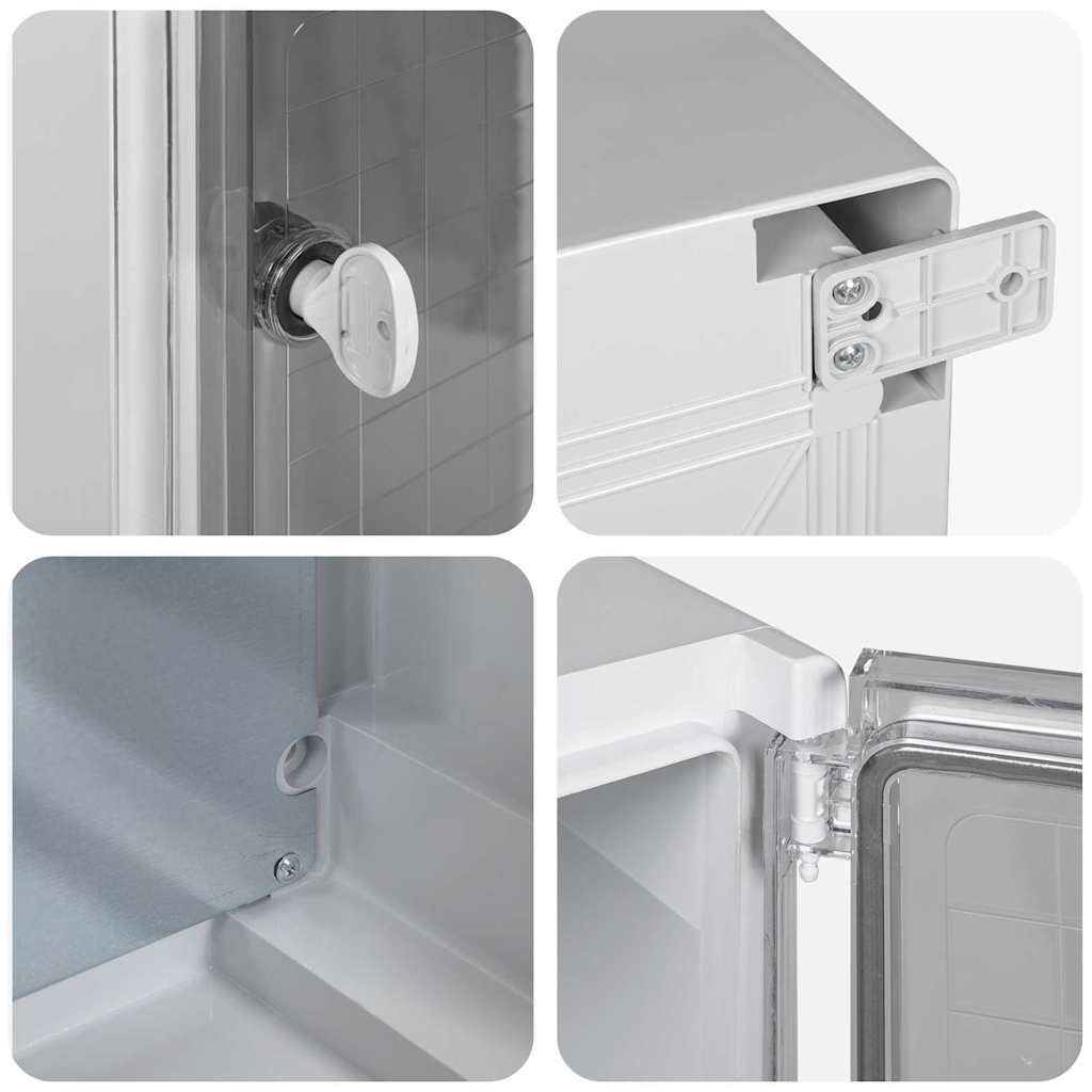 Upravljački ormar Siva 47 x 20 x 50 cm ABS plastika