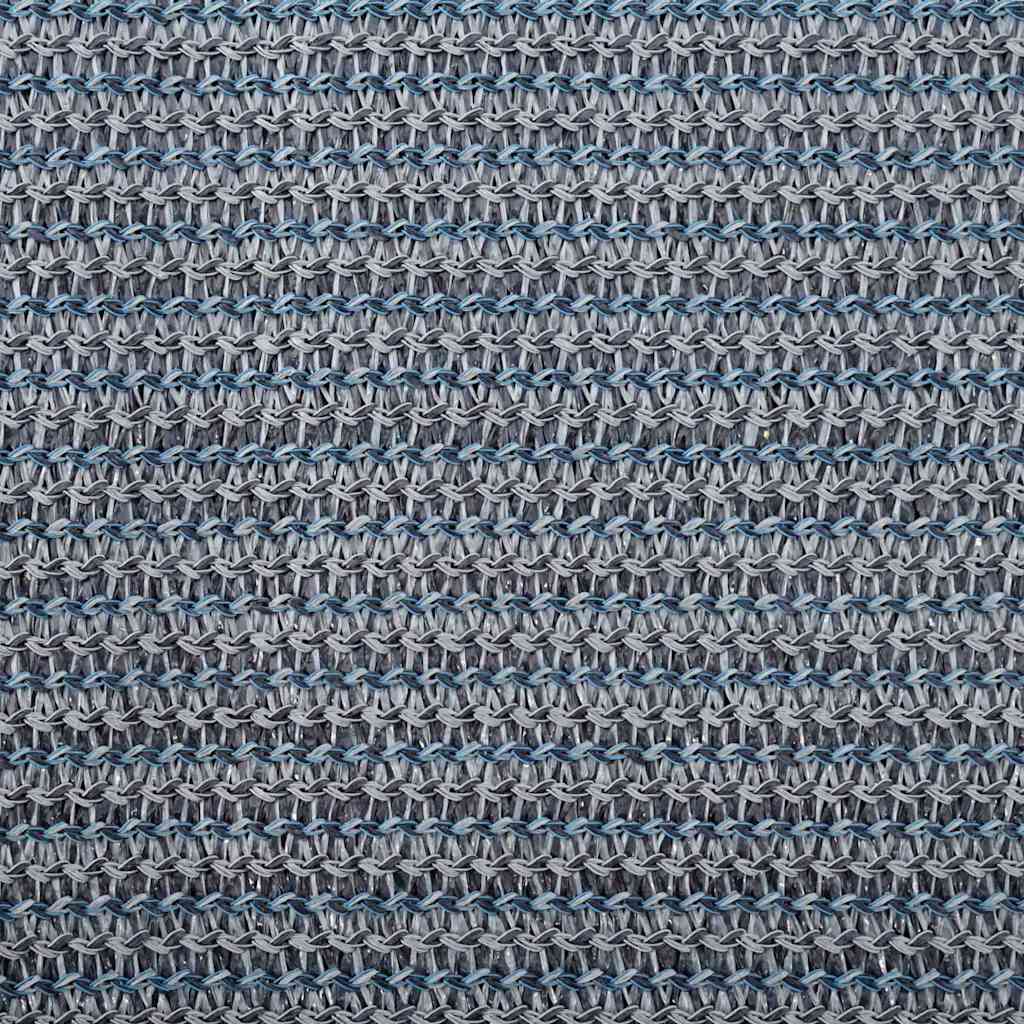 Teppi za šator Plava i siva 550 x 250 cm Polietilen